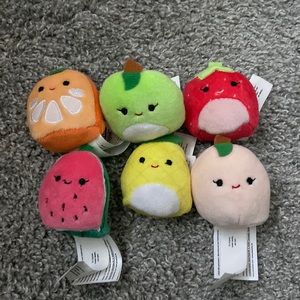 Mini Fruit Squishmallows